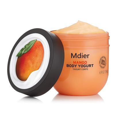 China Whitening Mango Body Lotion Comfortable Natural Organic Whitening Fruit Extract Body Butter Moisturize for sale