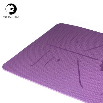 China Waterproof / Non-Slip Tape Beginner Dance Exercise Mat Non-Slip Yoga Mat Fitness Mat for sale