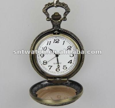 China Antique Alloy Case Japan Movt Pocket Watch for sale