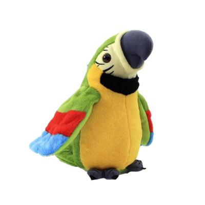 China 2022 Electric Plush Toy Electric Parrot Animal Toy for sale