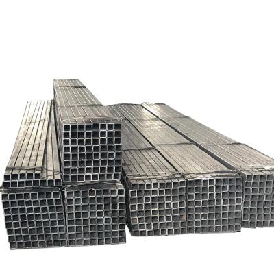 China Good quality astm a35 carbon steel square tube liquid pipe astm a35 square tube 200x200 mm price per kg construction material for sale