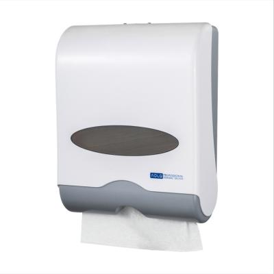 China Modern Wall Mounted Multi Fold Plastic Tissue Paper Towel Dispenser Factory Price Toilet Paper Roll Tissue Paper Napkin Dispenser for sale