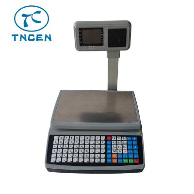 China Weight Function Digital Weighing Bench Scales With Receipt Printer TCP60A for sale