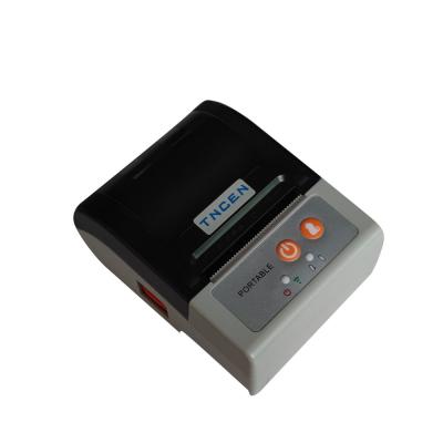 China Black and white maker 58mm thermal portable printer with auto-cutter TPC201 for supermarket for sale