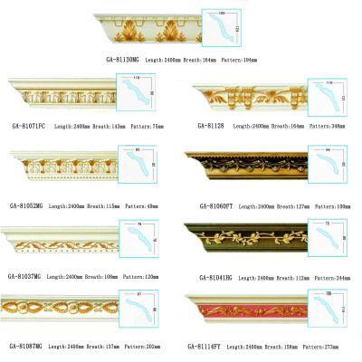 China PU Carved and Plain Panel Moulding for sale