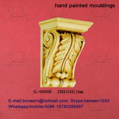 China Construction material/European PU exotic corbels for sale