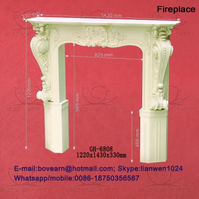 China PU wall niches and fireplace for sale