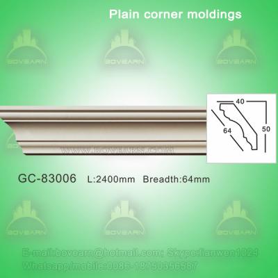 China Decorative plain cornice crown moulding for sale