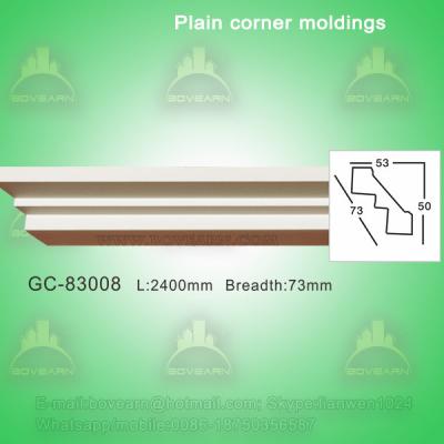 China Decorative plain cornice crown moulding for sale