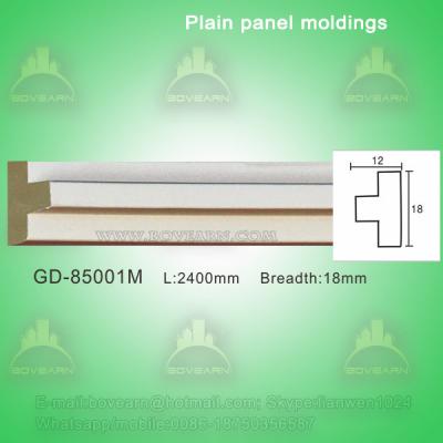 China Polyurethane Plain Architectural Panel Decorative Cement Mouldings for sale