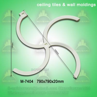 China New style decorative PU ceiling tiles/wall mouldings for sale