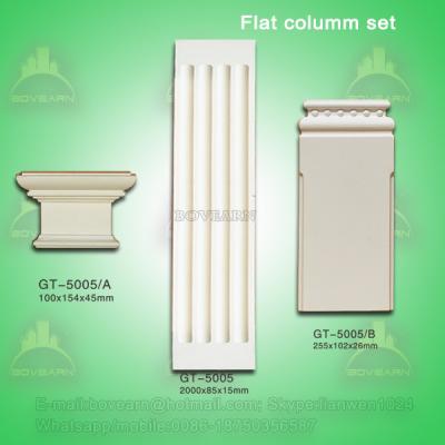 China Green Building Material Plane Roman Pillar  for sale