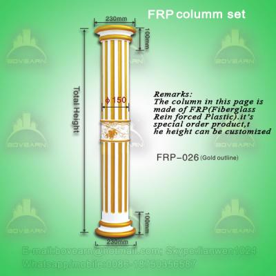 China FRP Decoration Roman Column for sale