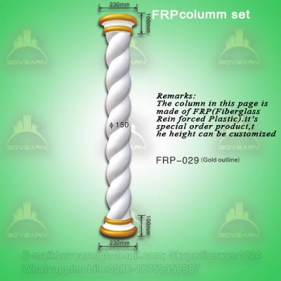 China Polyurethane roman pillars/ PU wedding cake pillars for sale