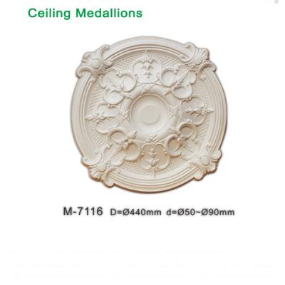 China Hot Sale Decorative PU Ceiling Medallions for modern decoration for sale