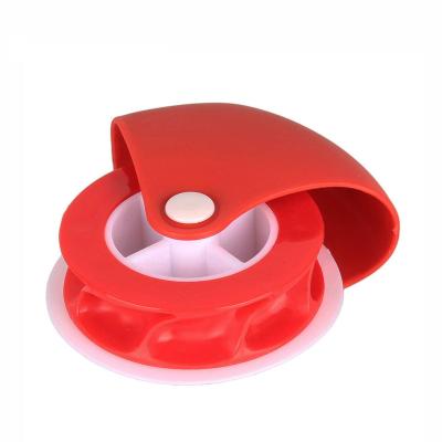 China Wheel Plastic Decorator Cutter Pastry Cutter Lattice Pizza Baking Rolling Tools for sale