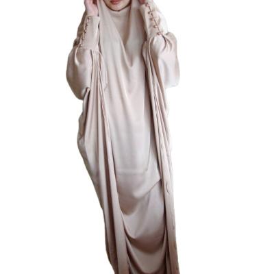 China Women Linen Clothing 2021 Summer Casual Dress Malaysia India Muslim Clothing for sale