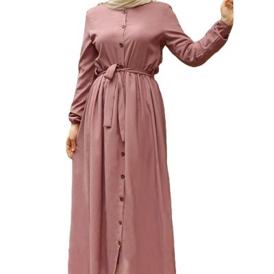 China Islamic Clothing Hijab Women Clothing Muslim Abayas Nylon Full Body Modest Maxi Dresses for sale