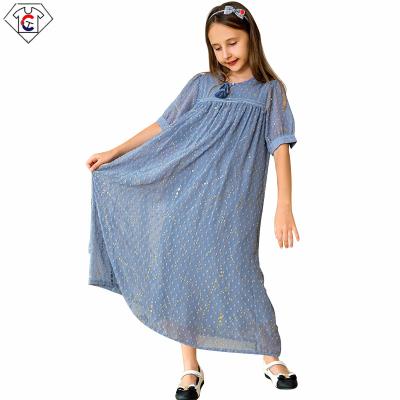 China Moq of Beautiful Solid Color Rayon Sequin Bottom Child Bowknot Kids Dress Free Style Clothing Manufacturer Dress for Women Muslim Clothings for sale