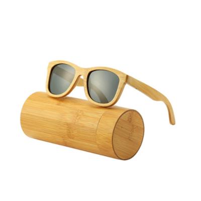 China Hot High Quality Retro Fashion Sunglasses Made Wooden Polarized Sun Glasses Men Sun Logo Polarized Bamboo Wooden Sunglasses Custom Made for sale