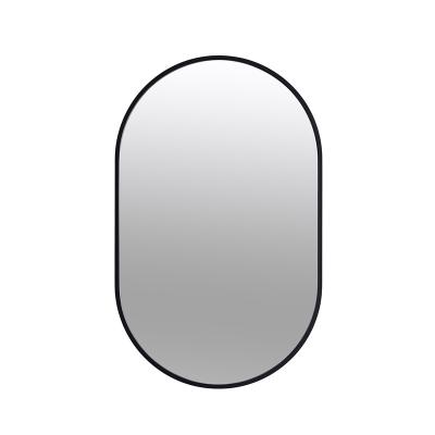 China Luxury Morden Pill Shape Modern Wall Mirror for sale