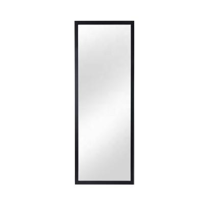 China Modern Stainless Steel Living Room Furniture Full Mirror Frame Wall Hanging Mirror Bedroom Modern Dressing Mirror Stainless Steel for sale