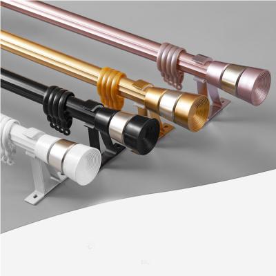 China Accessories Heavy Loading Easy Complete Set Adjustable For Pipe Curtain Rods for sale