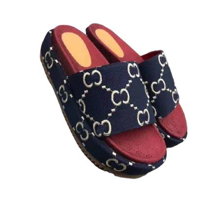 China Fashion trend good quality cheap slippers cute regeneration in summer slippers for ladies for sale