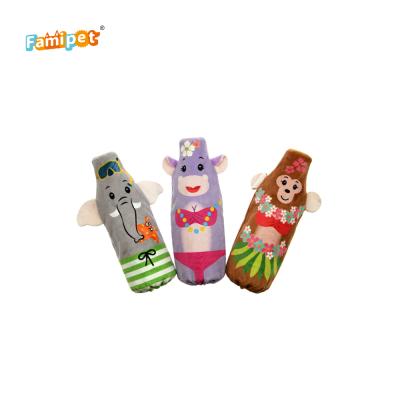 China Viable Vendor Supply Dog Toy Cheaps Bottle-Shaped Crunch Pet Viable Dog Toy for sale