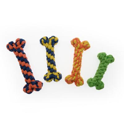 China Viable Durable Bone Shaped Chew Rope Toy for sale