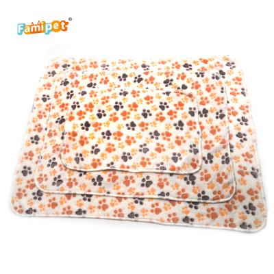 China Durable Plush Mat Fluffy Dog Blanket Comfortable Pet Mat Indoor Pet Bed Blanket for sale