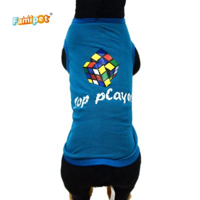 China Lightweight Stretch Dog Shirt Viable Vest Dog T-Shirts Softly Cool Breathable Pet Shirts Sleeveless Vests Clothes For Puppy for sale