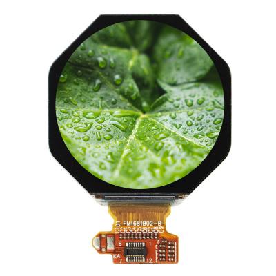 China High Quality 240*240 Smart Wearable SPI MCU St7301V 1.2 Inch Transfletive Tft Smartwatch LCD Display Module for sale