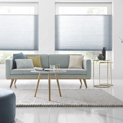 China Semi Top Size Eco - Friendly Customized Blackout Blackout Down Bottom Up Honeycomb Blinds for sale