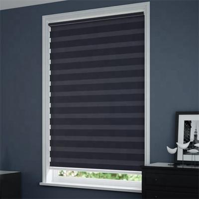 China Best Price Eco - Friendly Hotel Blackout BlindsBlinder 100 % Manual Zebra Blind For Hotel Project for sale