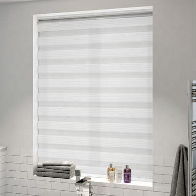 China Factory direct sale eco-friendly jacquard blinds motor manual zebra blind for bedroom door for sale