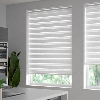 China Eco-friendly Luxury ODM Window Blinder OEM Manual Zebra Blind For Bedroom Door for sale