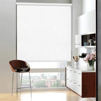 China China Supplier Eco-friendly Roller Blinds Factory Semi Manual Blackout Chain Control Window Shades for sale