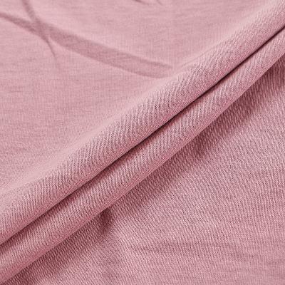 China Hot Selling Casual Anti Pill QS5253 Streetwear 20s Style 320gsm Double Side Cotton Knit Interlock Fabric For Top Tracksuit Sweater for sale