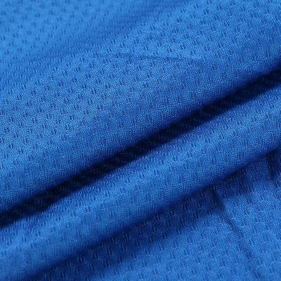 China JHF011 Catonic Mesh Bird Eye Fabric Double Faced Polyester Fabric Net For Sportswear Basketball Shorts Breathable Quick Dry Tank Top Vest for sale