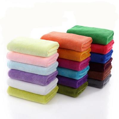 China Sustainable Quick Dry Microfiber Bath Towel Customize Logo Available Hotel Bathing Towels Set for sale