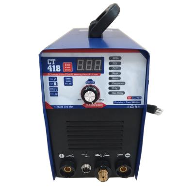 China Hotels Plasma Cutter 3 in 1 CAT ARC CUTTING Inverter CNC Air Plasma Cutter CT416 DC Muttahida Majlis-e-Amal Cat Cutting Welder for sale