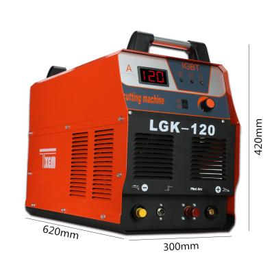 China Popular Hotels in Pakistan LGK120 CUT120 380V IGBT Portable Plasma Cutter CNC Cutting Machine for sale