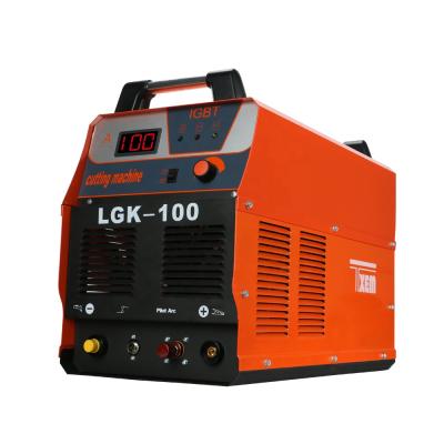 China Hotels Metal Cutting CNC Plasma Cutting Machine LGK100 100amp Air Plasma Cutter for sale