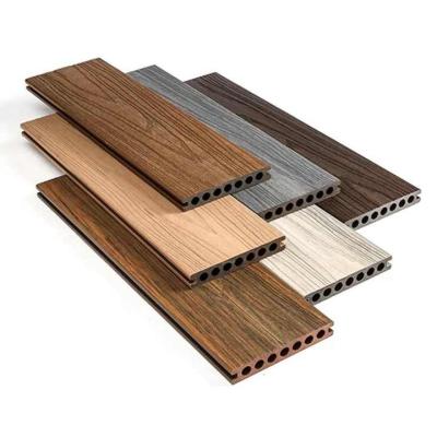 China Eco-friendly hot sale eco-friendly wear-resisting engineered for outdoor/pool/garden/balcony/patio wooden wpc deck cheap price for sale