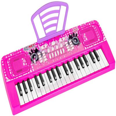 China Electric Toy 37 Keys Piano Battery Operated Portable Keyboard Musical Instrument Intelligent Toys For Children for sale