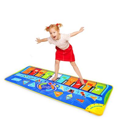 China Electronic Musical Toy Piano Mat Multifunction Play Mat Education Smart Toy Dancing Rhythm Play Mat 10 Educational Keyboard for sale