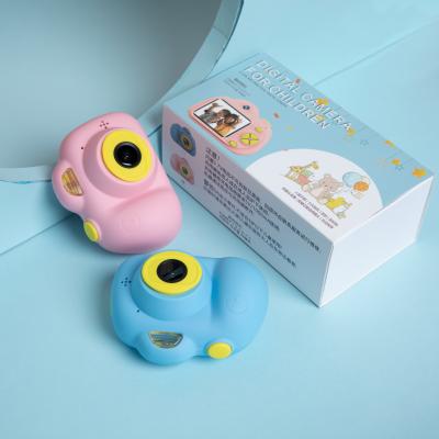 China Cardboard Sticker Smart Mini Digital Photo And Video Electronic Recording Video Toy For Kids Selfie Action Camera Kids Gift for sale