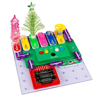 China Develop Kid's Brain Educational DIY Assemble Building Blocks Programming Electronic Intelligent Smart Toy For Kids for sale