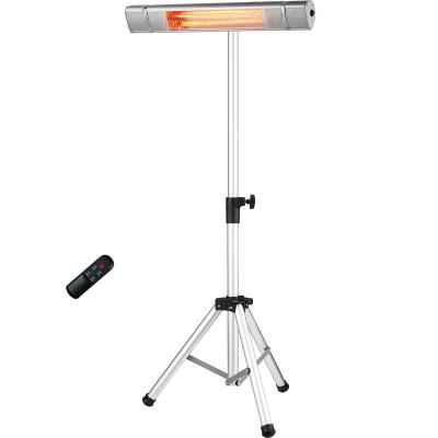 China Remote Control Outdoor Patio Stored Heater With Triangle Stand for sale